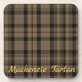 Posavasos Mackenzie Tartan Coasters Boda Set de 6 regalos