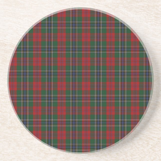 Posavasos MacLean / McLean Clan Family Tartán (Frente)
