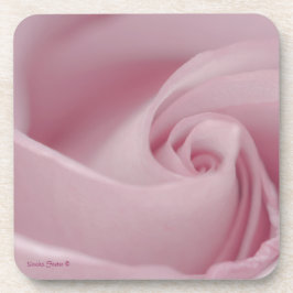 Posavasos Macro rosa rosa