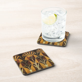 Posavasos Madera del Burl del art déco