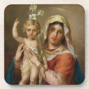 Posavasos Madona y Niño