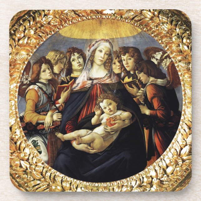 Posavasos Madonna del granado (Frente)