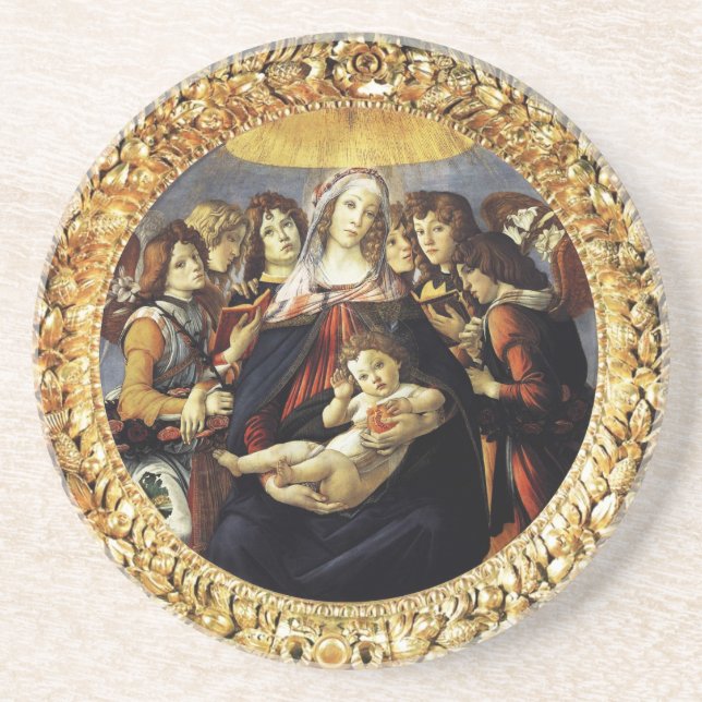 Posavasos Madonna del granado (Frente)