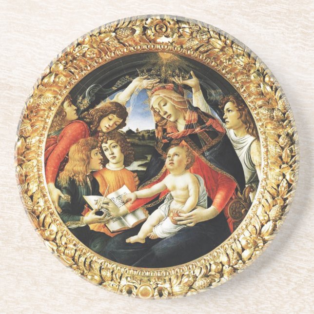 Posavasos Madonna del Magnificat (Frente)
