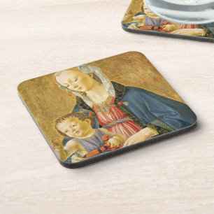 Posavasos Madonna y niño con dos donantes, 1525-1530