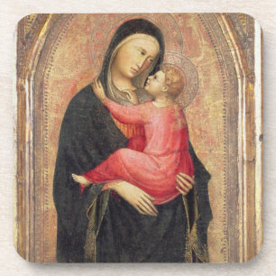 Posavasos Madonna y niño (el panel) 3