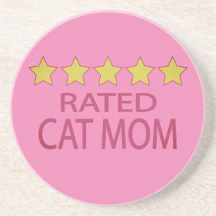 Posavasos Madre de gato de cinco estrellas