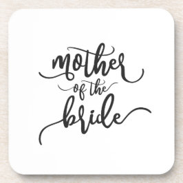 Posavasos Madre de la caligrafía Boda de la novia | Montaña