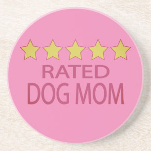 Posavasos Madre del perro de cinco estrellas