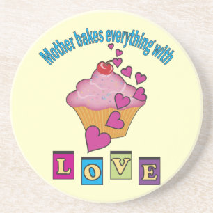 Posavasos Madre hace pan con amor