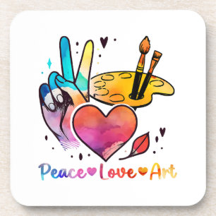 Posavasos Maestra De Arte Paz Amaba El Arte Por Artistas Y P