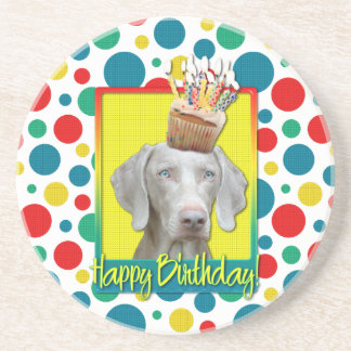 Posavasos Magdalena del cumpleaños - Weimeraner
