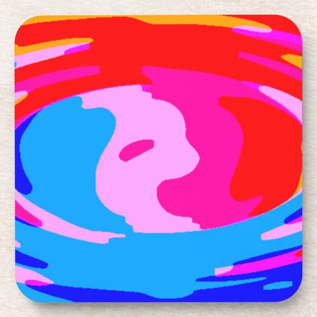 Posavasos Magia arcoiris (Frente)