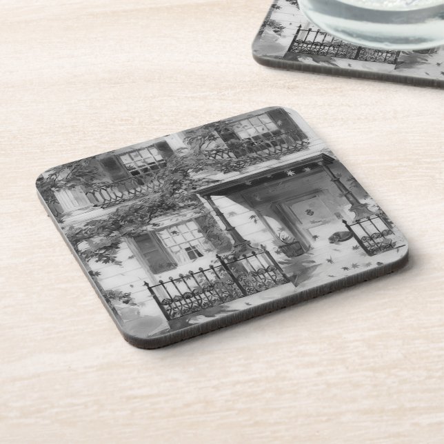 Posavasos Magical Autumn House Beapet Coaster (Lado Izquierdo)