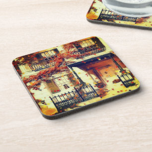 Posavasos Magical Autumn House Beapet Coaster
