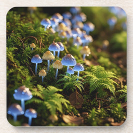 Posavasos Magical Bioluminescent Fungi - Deep Forest