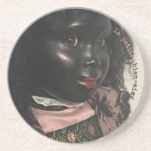 Posavasos Magnífica Belleza Muñeca Negra Monasterio Francés