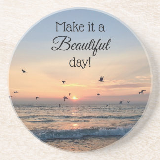 Posavasos Magnífica Pascua de Playa Sunrise Day