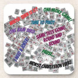 Posavasos Mahjong Sayings Beverage Coaster