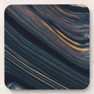 Posavasos Mahogany Goldsheen Obsidian