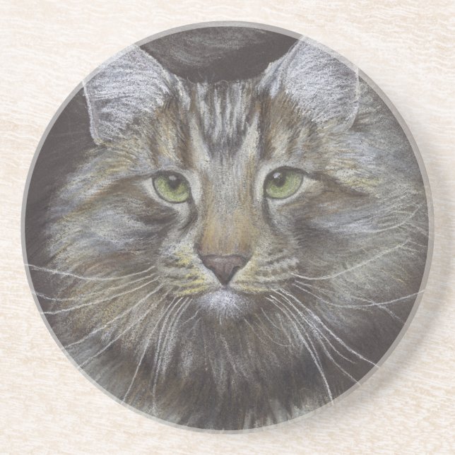 Posavasos Maine Coon Cat (Frente)