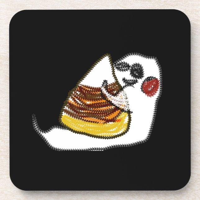 Posavasos Maíz fantasma y dulce (Frente)