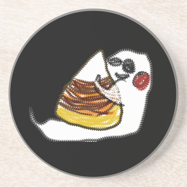 Posavasos Maíz fantasma y dulce (Frente)