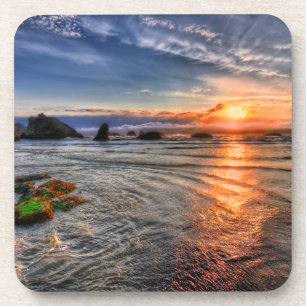 Posavasos Majestic Island Sea Bay Sunset