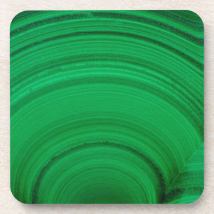 Posavasos Malaquita Verde Primer Plano