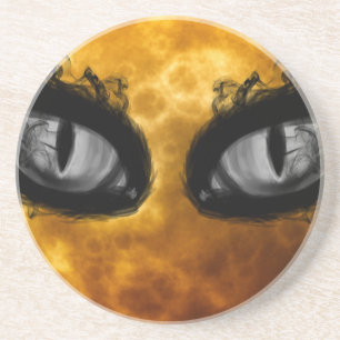 Posavasos Males de ojo de Halloween