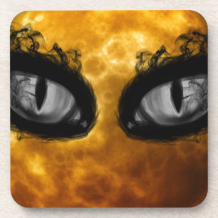 Posavasos Males de ojo de Halloween