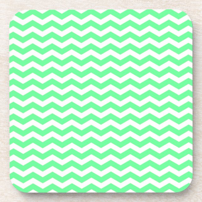 Posavasos Malibu Seafoam Wave Chevron (Frente)