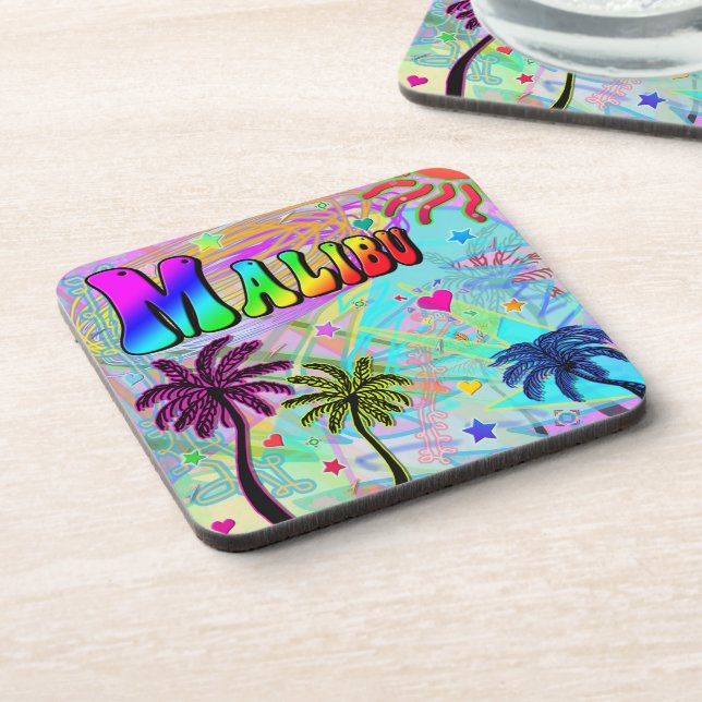 Posavasos Malibu Vivid Romance Coaster (Lado Izquierdo)