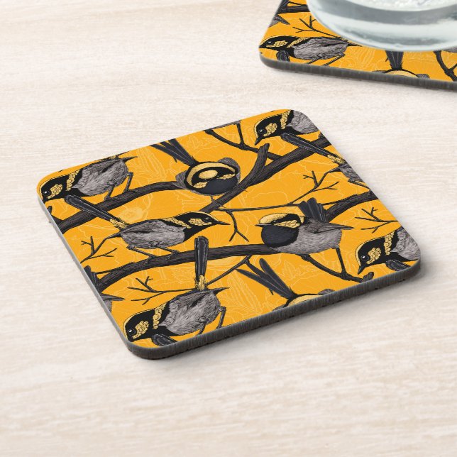 Posavasos Malurus en amarillo (Lado Izquierdo)