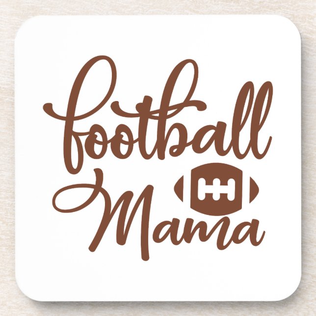 Posavasos Mamá de fútbol (Frente)