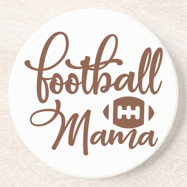 Posavasos Mamá de fútbol (Frente)