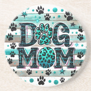Posavasos Mamá de perro lindo
