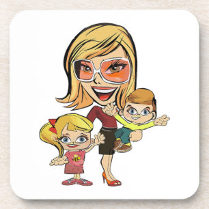 POSAVASOS MAMÁ E HIJOS