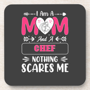 Posavasos Mamá Y Un Chef Nada Me Da Miedo, Famosa Chef Mom