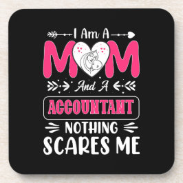 Posavasos Mamá Y Un Contador Nada Me Da Miedo, Gracioso