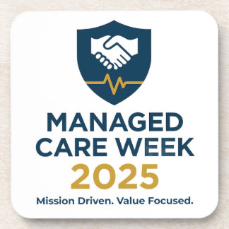 Posavasos Managed Care Week 2025 - Plastic Coaster Set