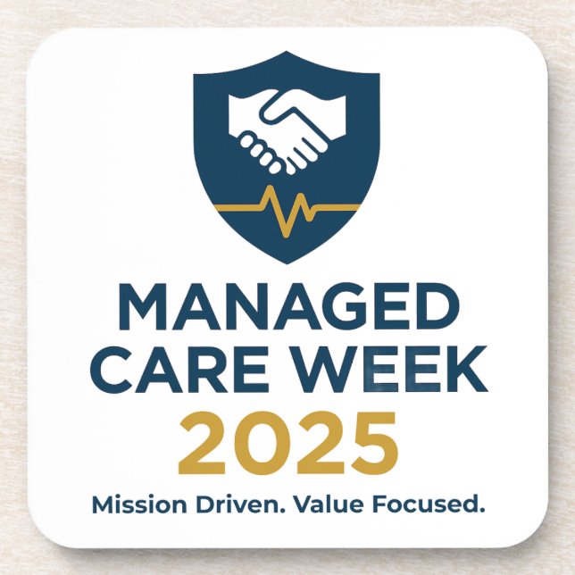 Posavasos Managed Care Week 2025 - Plastic Coaster Set (Frente)
