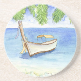 Posavasos Mañana en Bali Watercolor