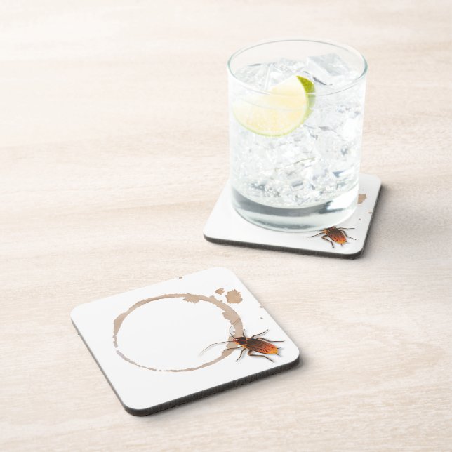 Posavasos Mancha pegajosa del anillo de Bugzeez_Icky (Lado Derecho)