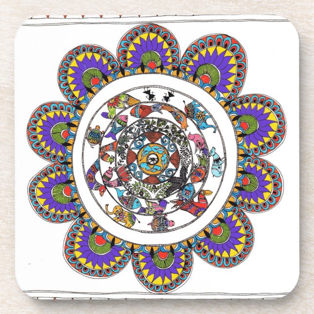 posavasos mandala (Frente)
