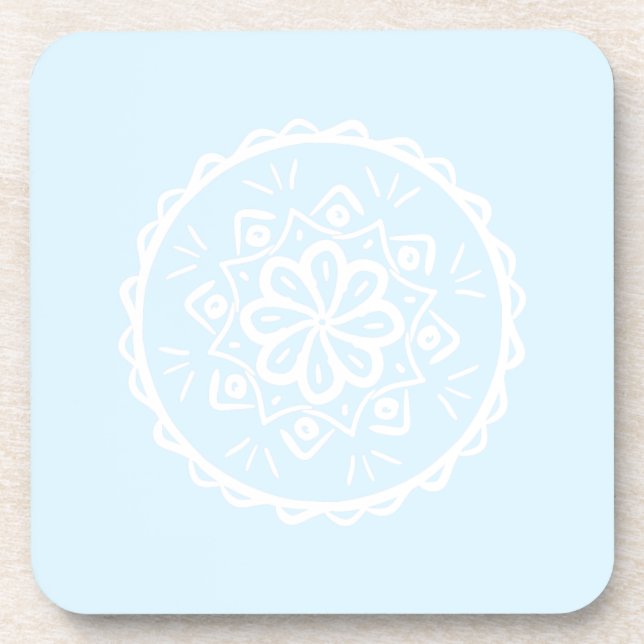 Posavasos Mandala ártica (Frente)