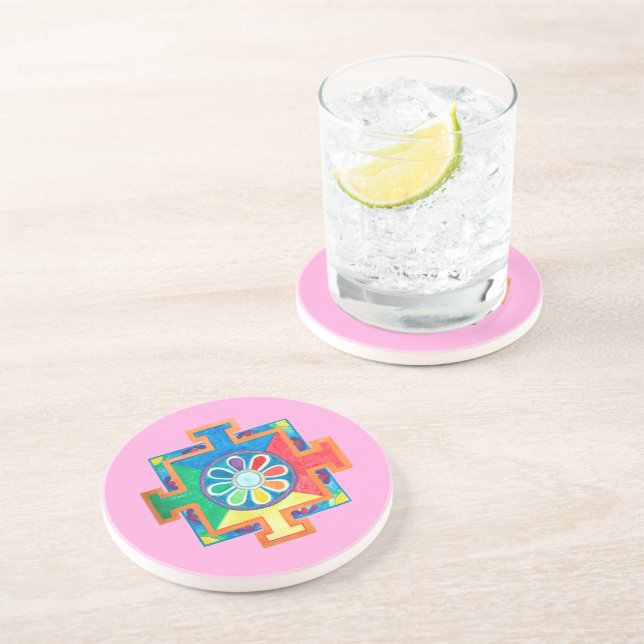 Posavasos Mandala de la creación (Lado)