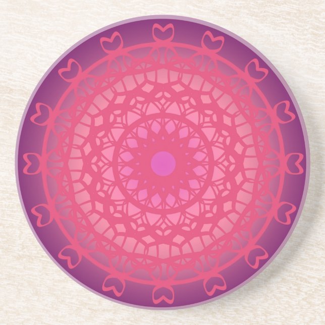 Posavasos Mandala del Silencio (Frente)