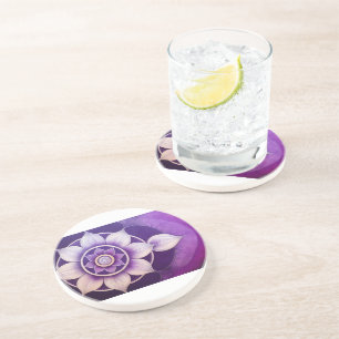 Posavasos Mandala flor de loto