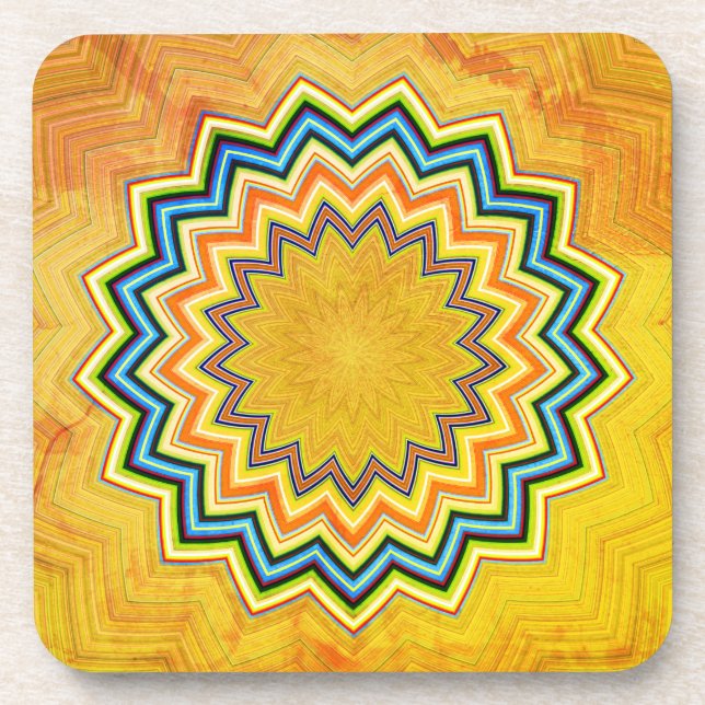 Posavasos Mandala rusa (Frente)